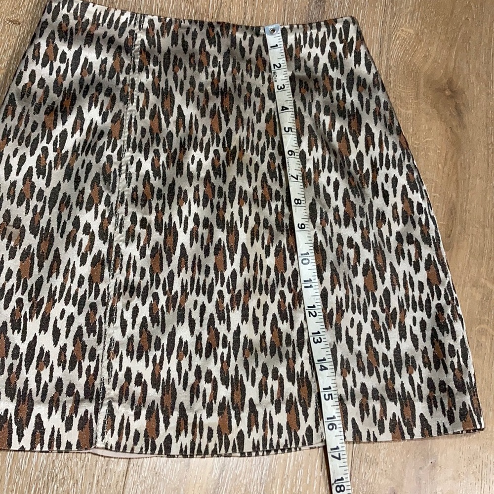 Alberto Makali For Cache Leopard Print Skirt - image 5